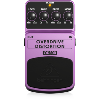 BEHRINGER OVERDRIVE OD300 - przester do gitary elektrycznej